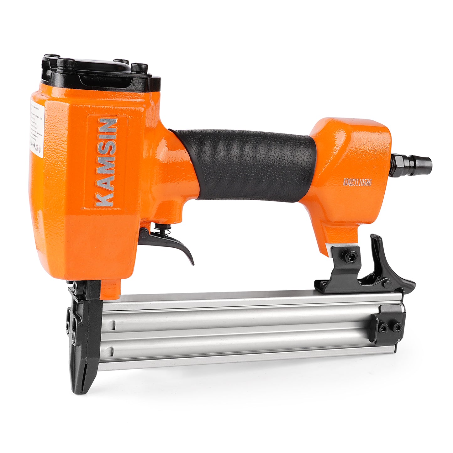 KAMSIN F30 18 Gauge Pneumatic Brad Nailer - 3/8-inch to 1-3/16-inch (10-30mm) Brad Nails, Air Power Brad Nail Gun, Finish Nailer for Woodworking Projects, Carpentry, Upholstering