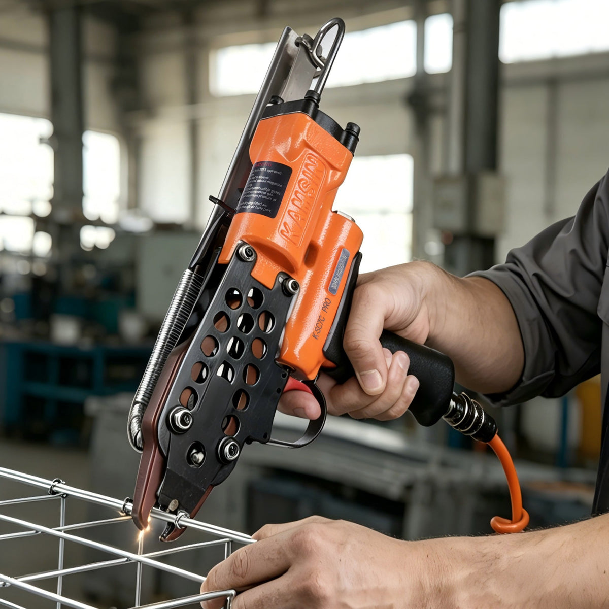 KAMSIN PRO Pneumatic C RIng Gun
