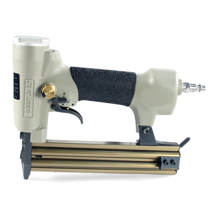 Woodpecker F30S Pneumatic 18 Gauge Brad Nailer 3/8-Inch to 1-3/16-Inch (10-30mm) Length Air Power Continuous Firing Brad Nail Gun Safety Finish Nail Gun for Woodworking Crafts