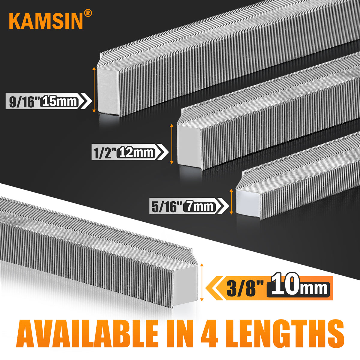 KAMSIN V1015 Pneumatic Picture Frame Nailer Gun and Optional 3/16" to 19/32" (5-15mm) V-Nails Set – Professional Picture Frame Joiner Tool