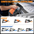 KAMSIN M66 Series 304 Stainless Steel Vertex Clips Hartco Clips, for M66 Clinch Clipper Gun, M66 Series Clinching Tools