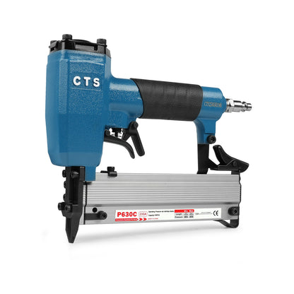 P630C Pneumatic Headless Pin Nailer, 23 Gauge Air Power Nail Gun, Drives 1/2-Inch to 1-3/16-Inch (12-30mm) Headless Micor Pins with Dual Trigger Safety for Cabinets, Interior Decoration