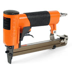 KAMSIN #KN1013J/KN1013JS Agrafeuse de rembourrage 20 Ga, agrafeuse pneumatique à couronne de 7/16 pouce, agrafeuse à fil fin de 1/4 pouce à 1/2 pouce de longueur de jambe pour fabricants de meubles, panneaux minces, canapés