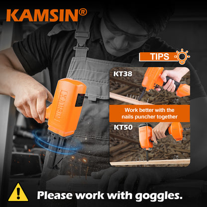 KAMSIN BD70 Pneumatic Nail Puller with Safety, Labor-saving Air Denailer for Removing Rusty Pallet Nails from Discard or Recycled Wood