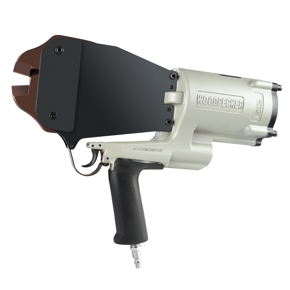 Woodpecker CTQ3XD-CTQ6XD Pneumatic Cutting Nipper for 3-6mm Diameter Automatic Industrial Air Power Cutter Bolt Cutter Wire Clipper Shears Heavy Duty Wire Cutting Tool for Steel Wire, Wire Cages, Wire Cutting