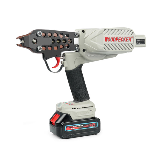 WOODPECKER EC760T Electric Hog Ring Gun, 3.0-4.8mm Clamping Diameter, C Ring Gun, Hog Ring Plier for Tighter Loops