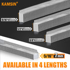 KAMSIN V1015 Pneumatic Picture Frame Nailer Gun and Optional 3/16" to 19/32" (5-15mm) V-Nails Set – Professional Picture Frame Joiner Tool