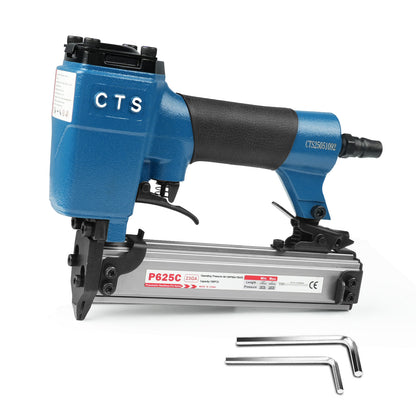 P625C Pneumatic Headless Pin Nailer, 23 Gauge Air Power Nail Gun, Drives 1/2-Inch to 1-Inch (12-25mm) Headless Micor Pins with Safety for Furniture, Crafts, Picture Framing