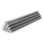 KAMSIN M66 Series 304 Stainless Steel Vertex Clips Hartco Clips, for M66 Clinch Clipper Gun, M66 Series Clinching Tools