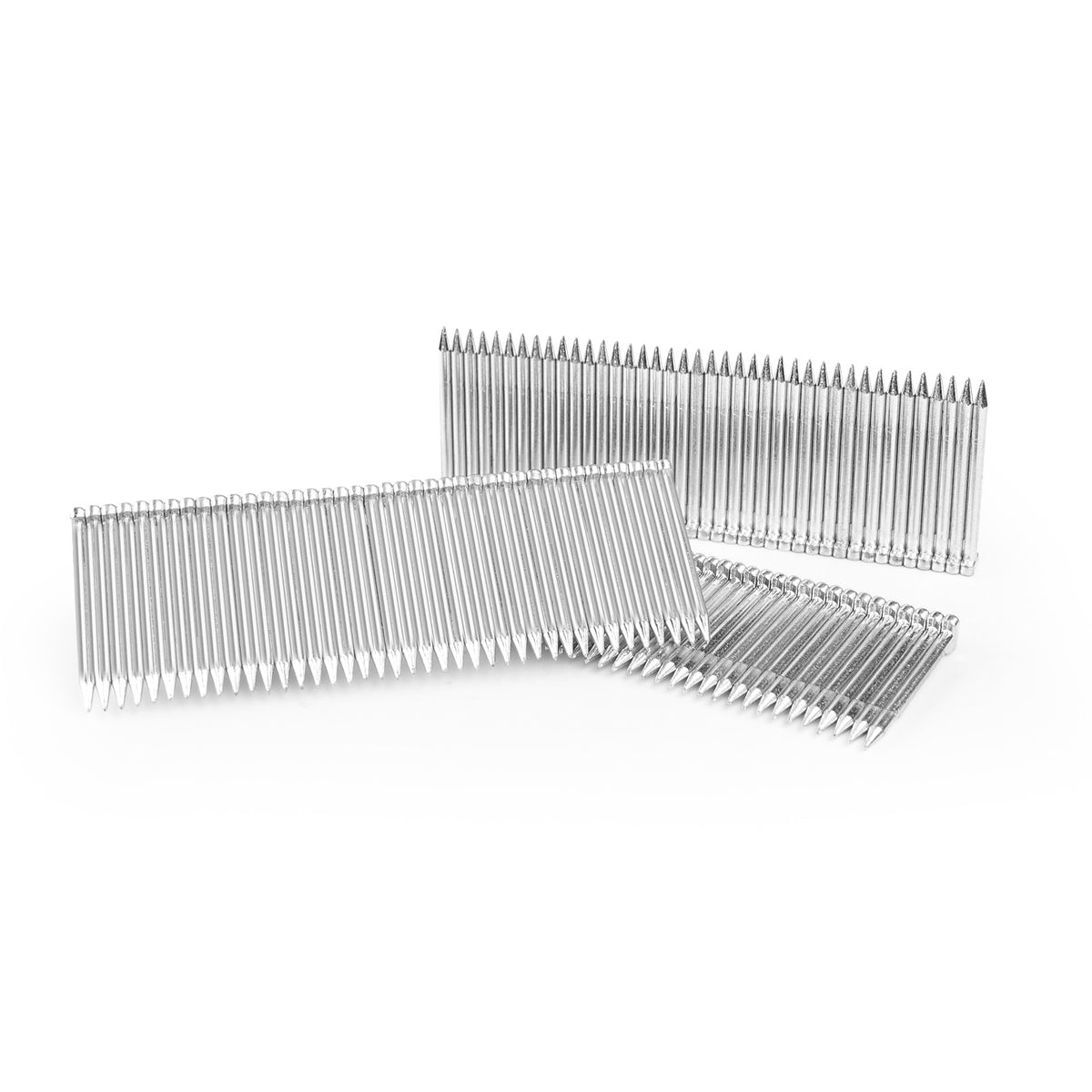 KAMSIN 14 Gauge Concrete T Nails, 18-64mm (3/4"-2 1/2") Leg Length, Galvanized Smooth Shank T Shank Nails for Concrete Nailing, Heavy Duty Works, 400 PCS/BOX