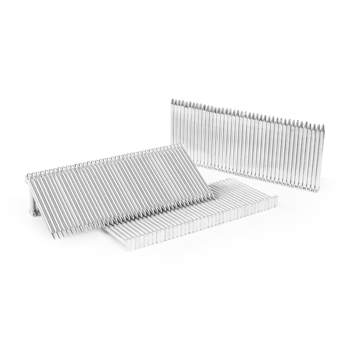 KAMSIN 14 Gauge Concrete T Nails, 18-64mm (3/4"-2 1/2") Leg Length, Galvanized Smooth Shank T Shank Nails for Concrete Nailing, Heavy Duty Works, 400 PCS/BOX