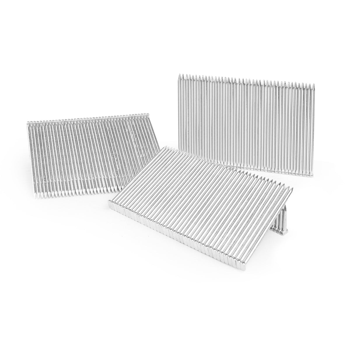 KAMSIN 14 Gauge Concrete T Nails, 18-64mm (3/4"-2 1/2") Leg Length, Galvanized Smooth Shank T Shank Nails for Concrete Nailing, Heavy Duty Works, 400 PCS/BOX