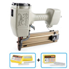 Woodpecker ST64 14 Gauge Heavy Duty Pneumatic Concrete T Nailer Kit with 400PCS ST18 and 800PCS ST18-ST64 Concrete T Nails