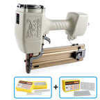 Woodpecker ST64 14 Gauge Heavy Duty Pneumatic Concrete T Nailer Kit with 400PCS ST18 and 800PCS ST18-ST64 Concrete T Nails