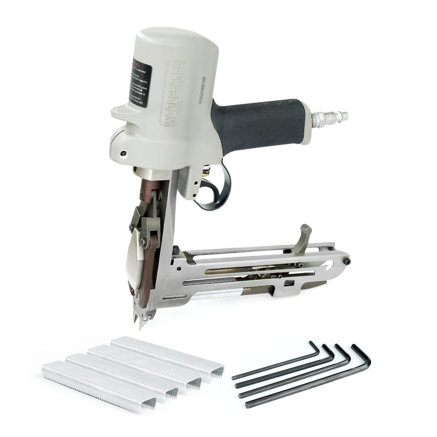 WOODPECKER HR22 Pneumatic Piston Return D Ring Gun, Similar to BOSTITCH TR315