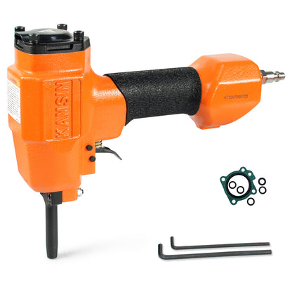 KAMSIN KT38 Pneumatic Nails Puller for Recycling/Removing Nails shank diameter of 3-5 mm (0.118"-0.196") Air Punch Nailer Air Power Nail Remover Gun Nail Puncher Heavy Duty Denailer Gun